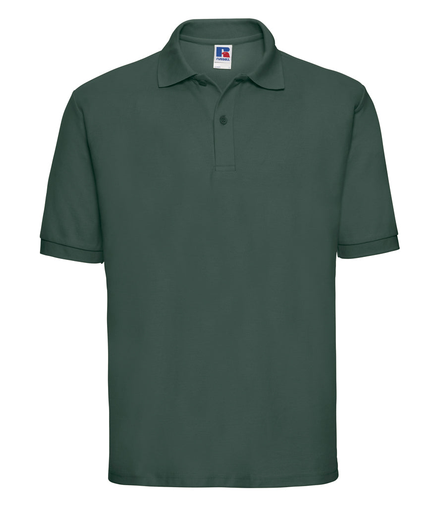 539M Russell Poly/Cotton Piqué Polo Shirt