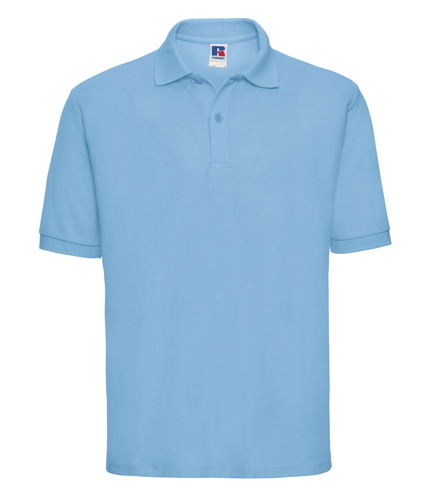 539M Russell Poly/Cotton Piqué Polo Shirt