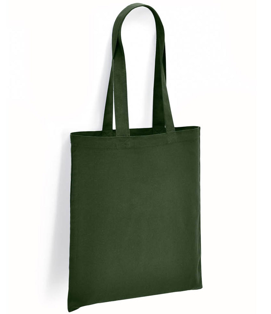 BR051 Brand Lab Organic Cotton Long Handle Shopper