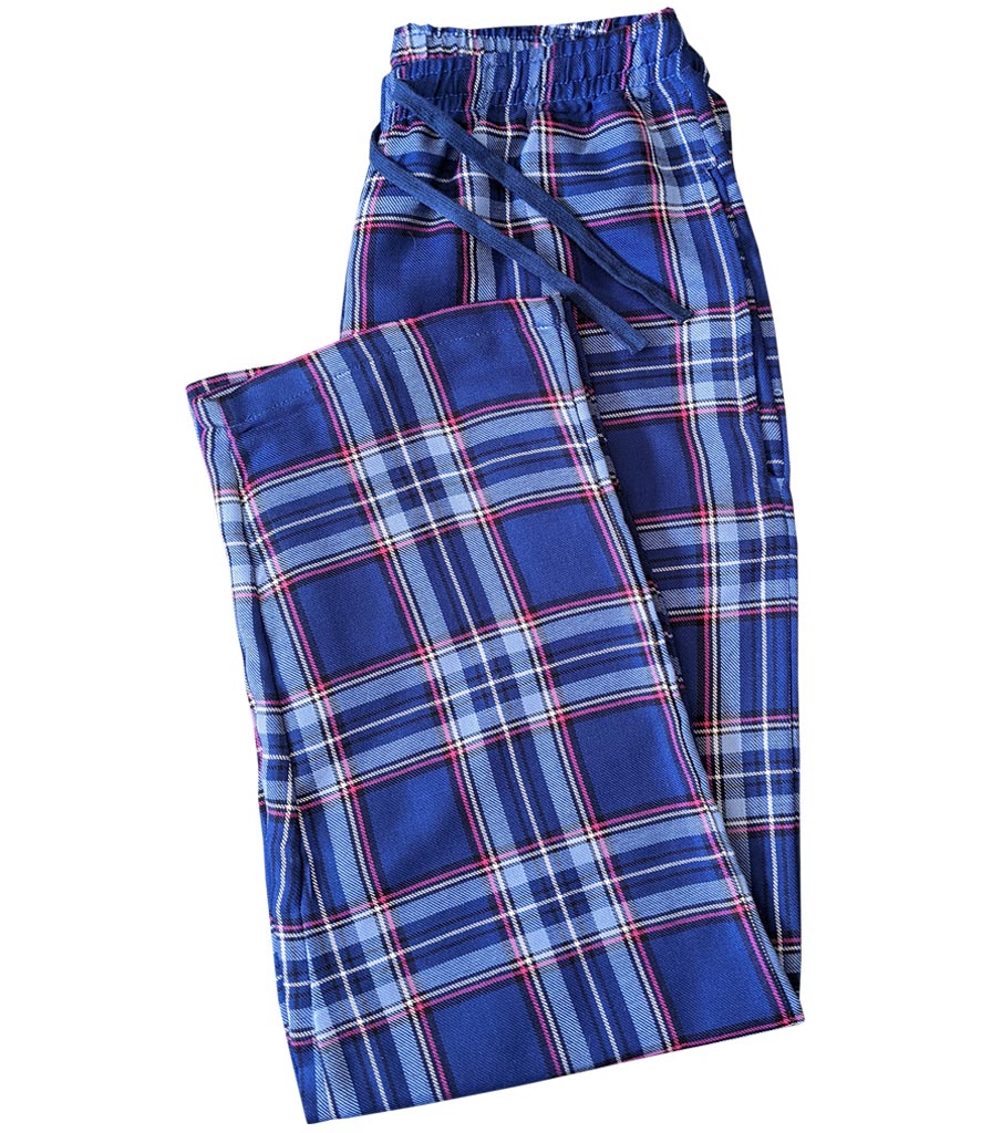 FL57LBP Ladies Tartan Pyjama Trousers