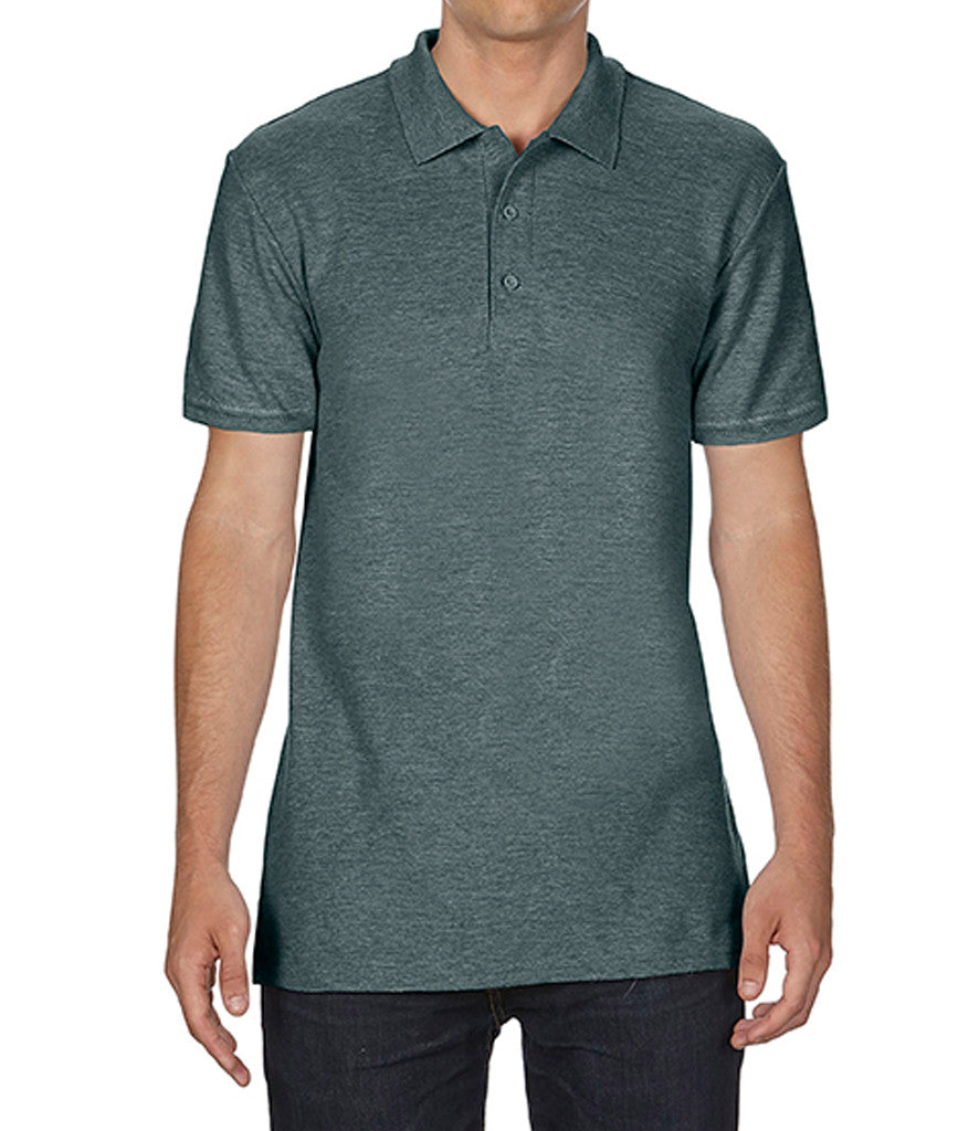 GD35 Gildan SoftStyle® Double Piqué Polo Shirt