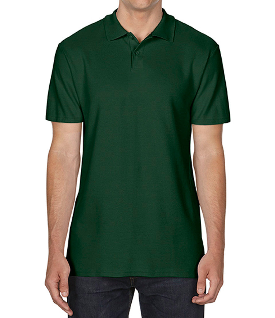 GD35 Gildan SoftStyle® Double Piqué Polo Shirt