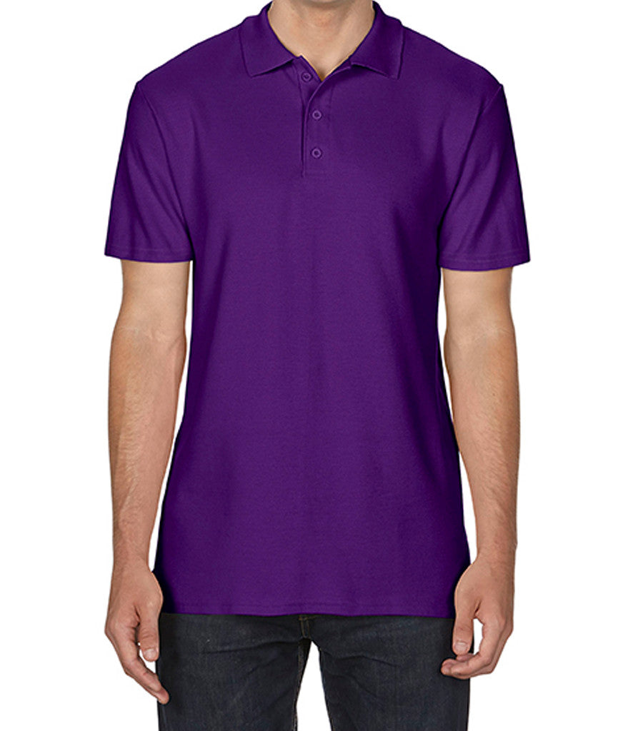 GD35 Gildan SoftStyle® Double Piqué Polo Shirt