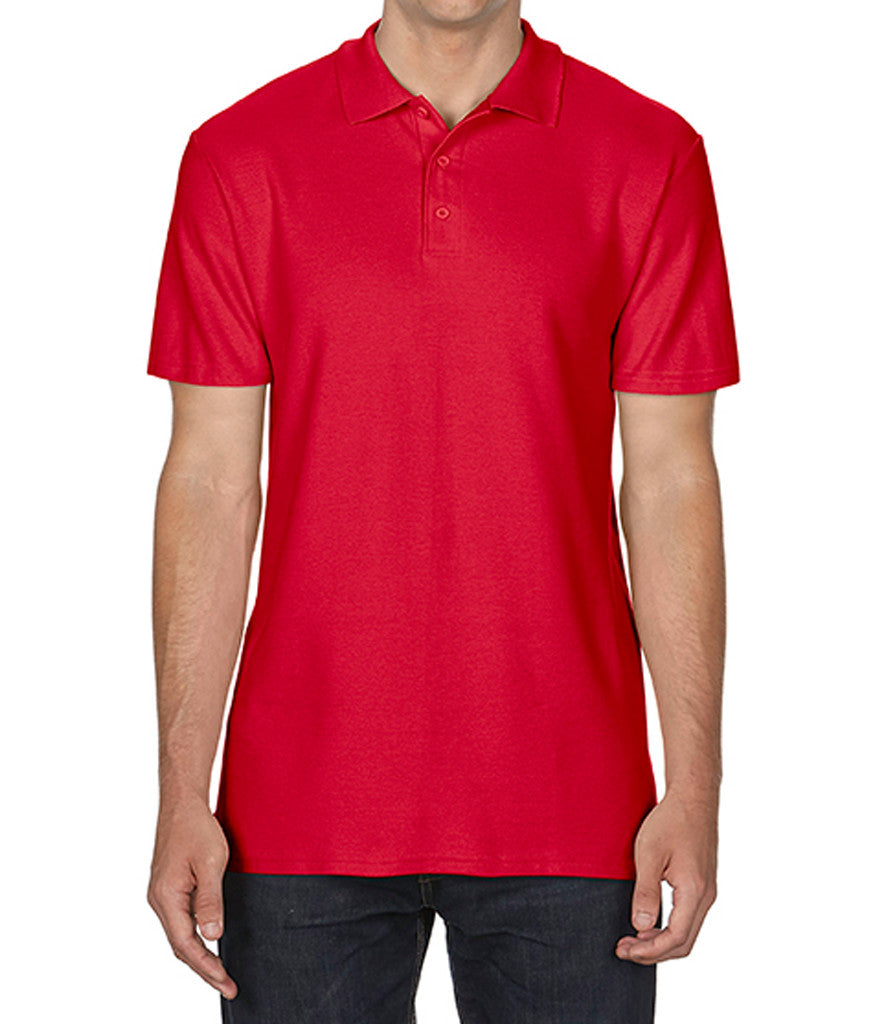 GD35 Gildan SoftStyle® Double Piqué Polo Shirt