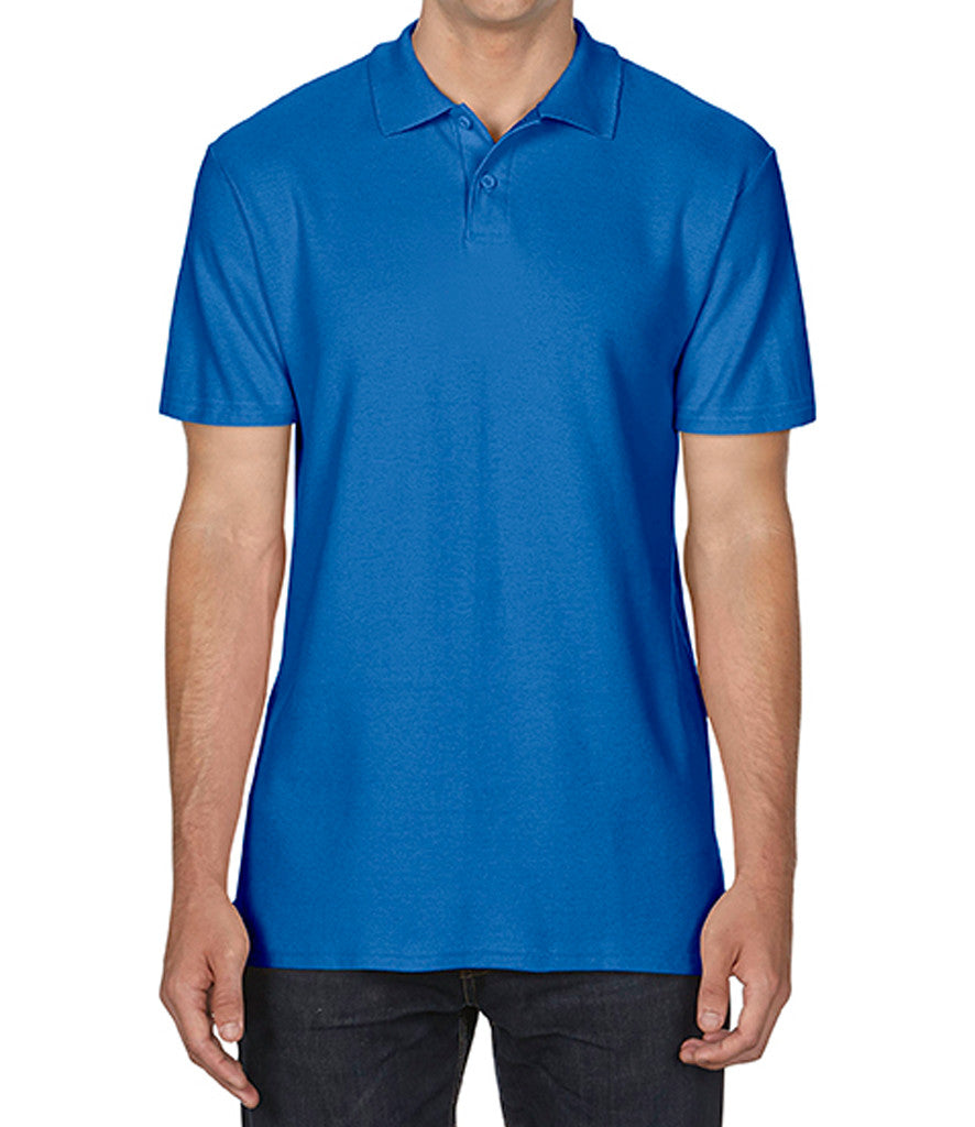 GD35 Gildan SoftStyle® Double Piqué Polo Shirt