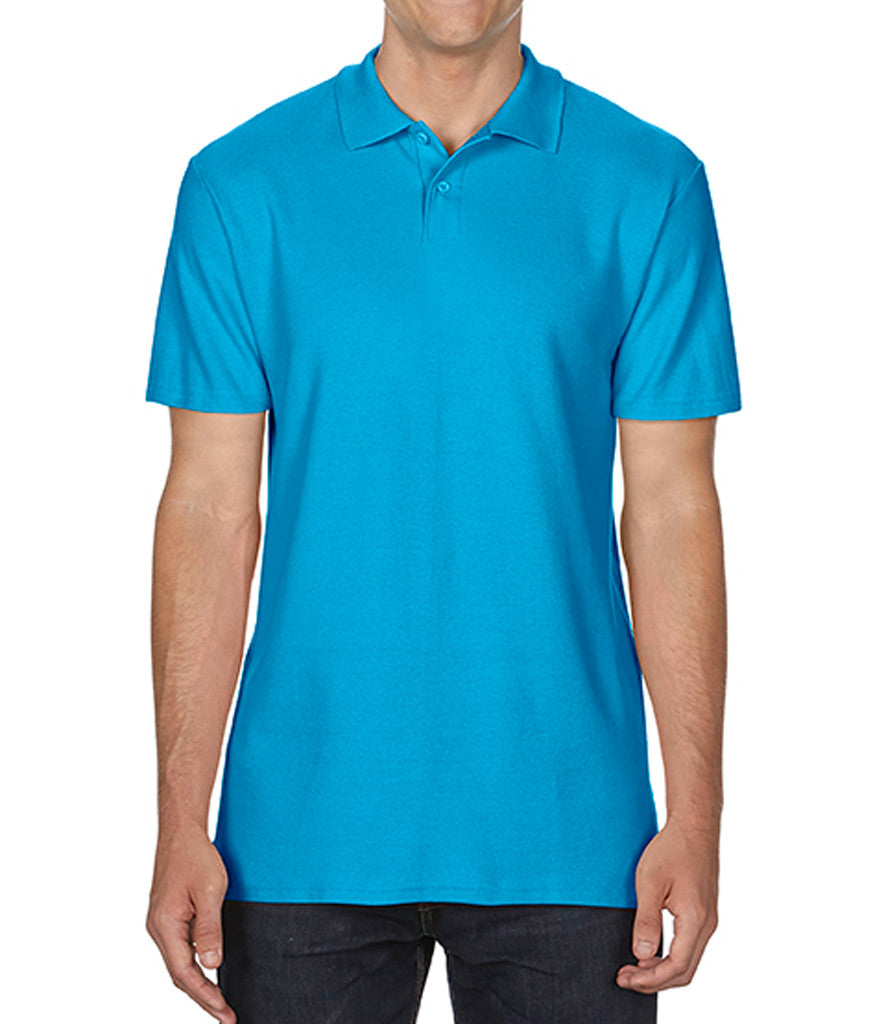 GD35 Gildan SoftStyle® Double Piqué Polo Shirt