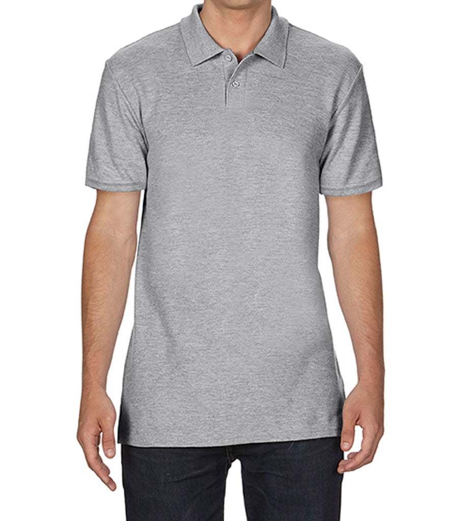 GD35 Gildan SoftStyle® Double Piqué Polo Shirt