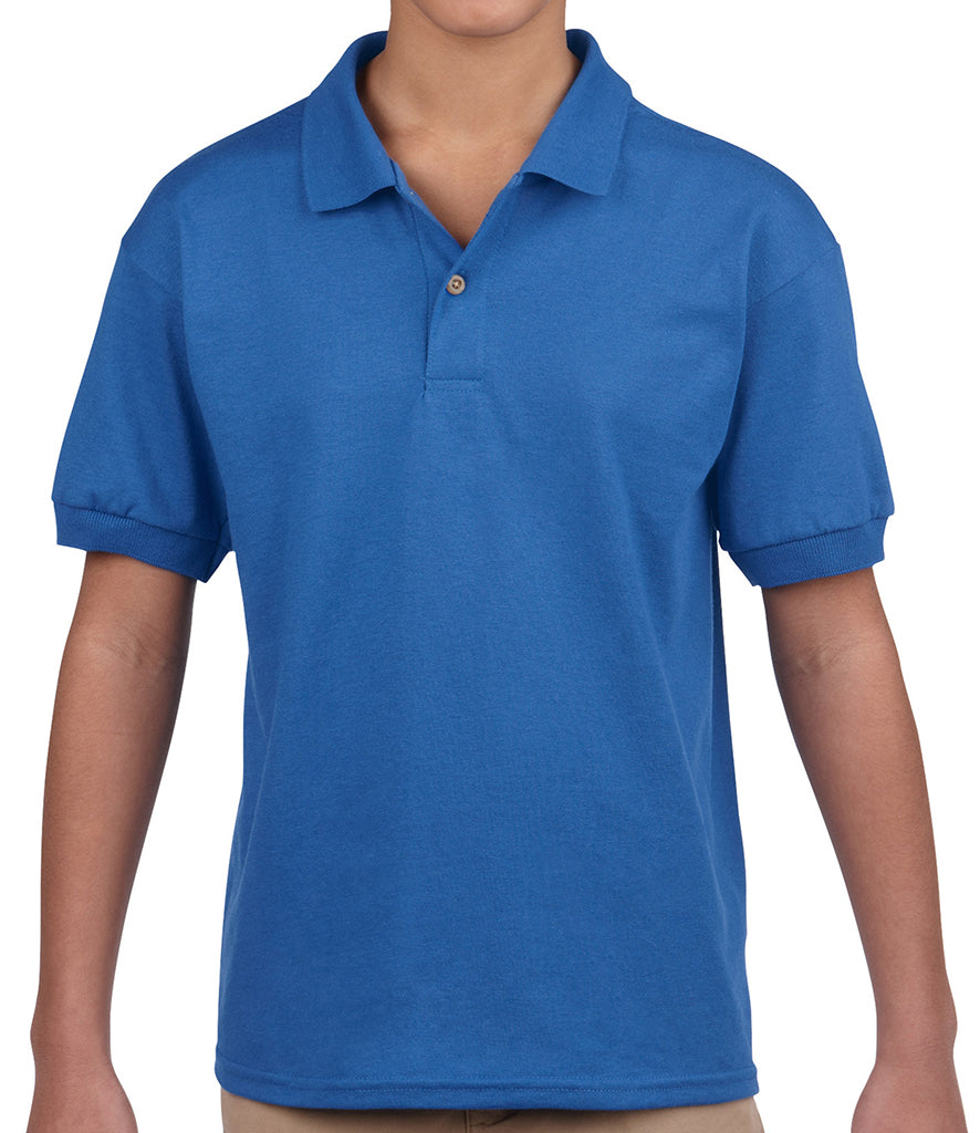 GD40B Gildan Kids DryBlend® Jersey Polo Shirt