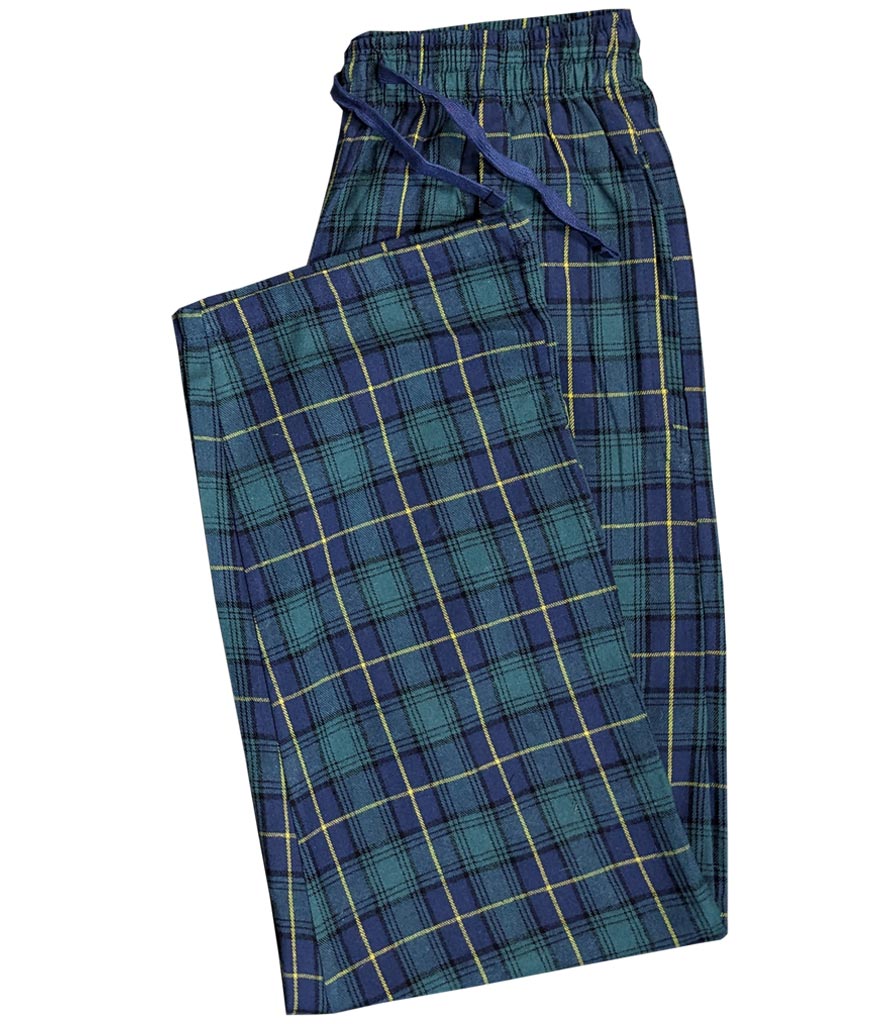 LF53KG Kids Tartan Pyjama Trousers