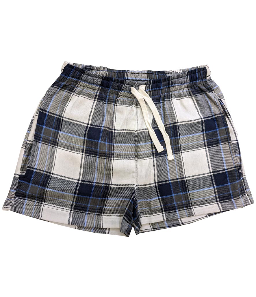 FL55LWN Ladies Tartan Pyjama Shorts