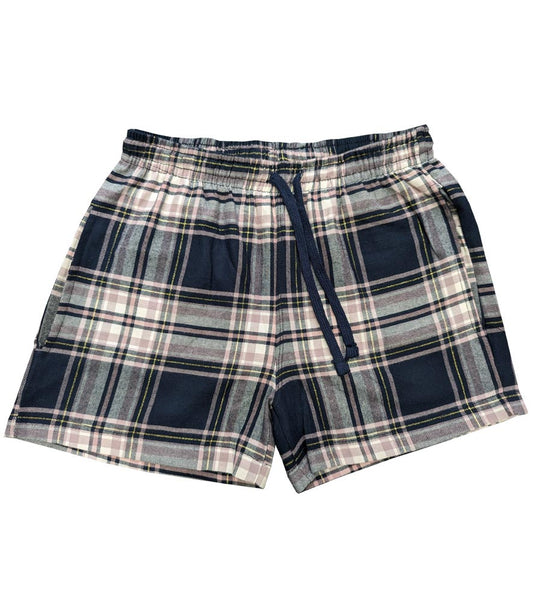 FL55LNP Ladies Tartan Pyjama Shorts