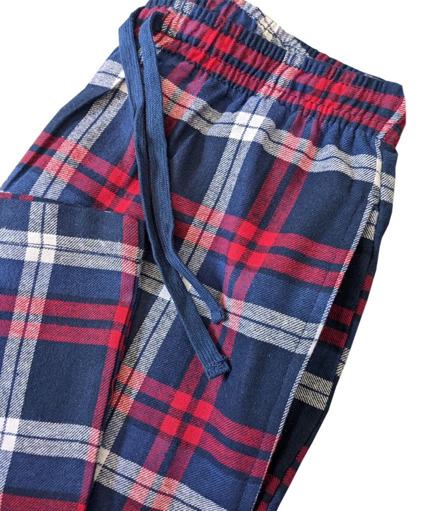 FL57MRN Men's Tartan Pyjama Trousers