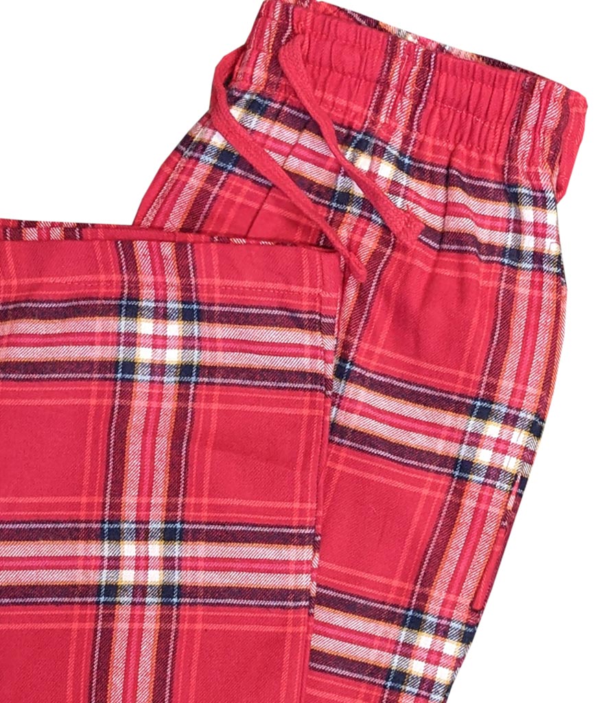 FL57LR Ladies Tartan Pyjama Trousers