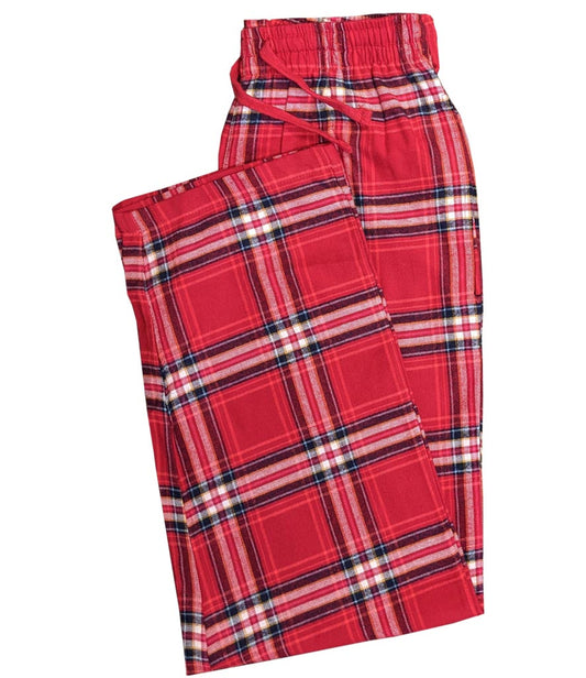 LF53KR Kids Tartan Pyjama Trousers