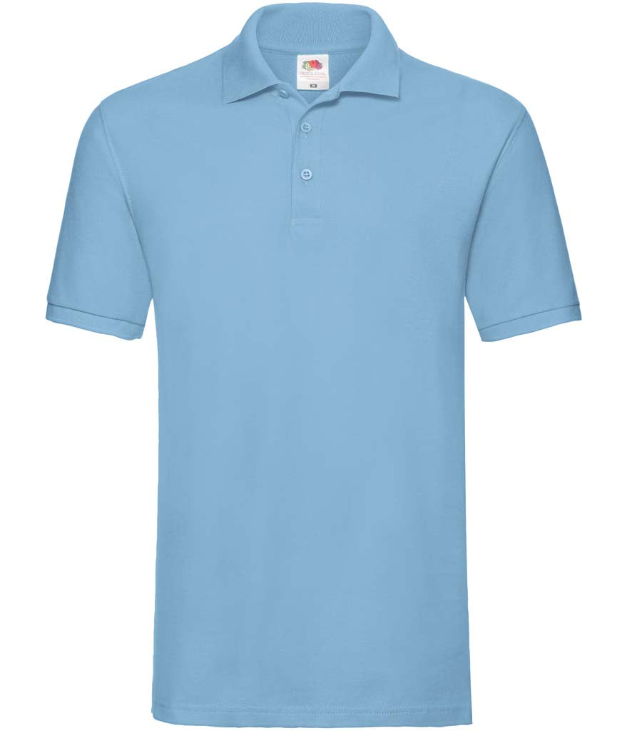 SS5 (632180) Fruit of the Loom Premium Cotton Piqué Polo Shirt