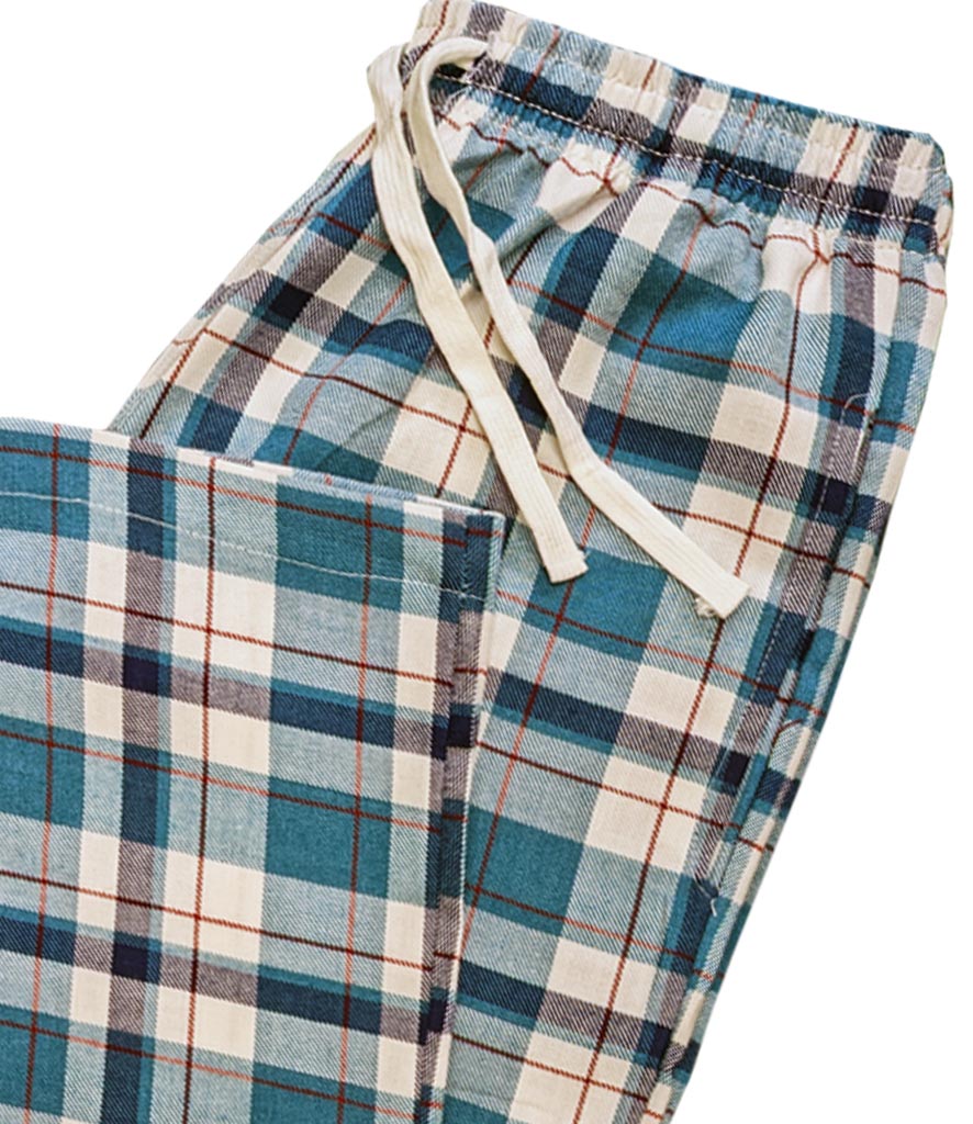 FL57MTG Men's Tartan Pyjama Trousers