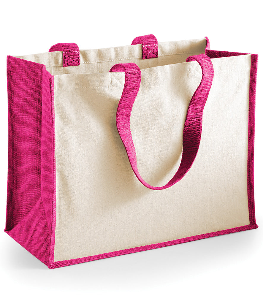 W422 Westford Mill Printers Jute Classic Shopper