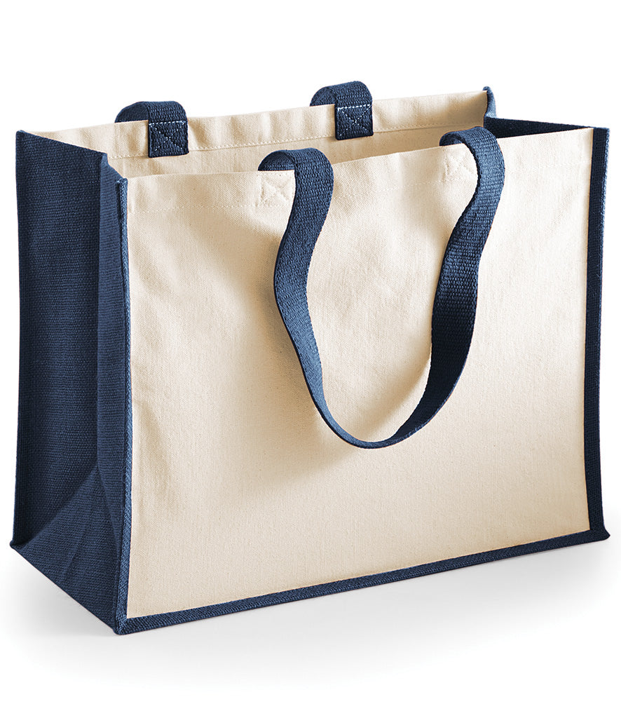 W422 Westford Mill Printers Jute Classic Shopper