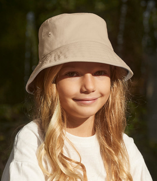 BB90NB Beechfield Kids Organic Cotton Bucket Hat