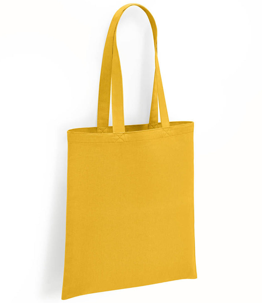 BR051 Brand Lab Organic Cotton Long Handle Shopper