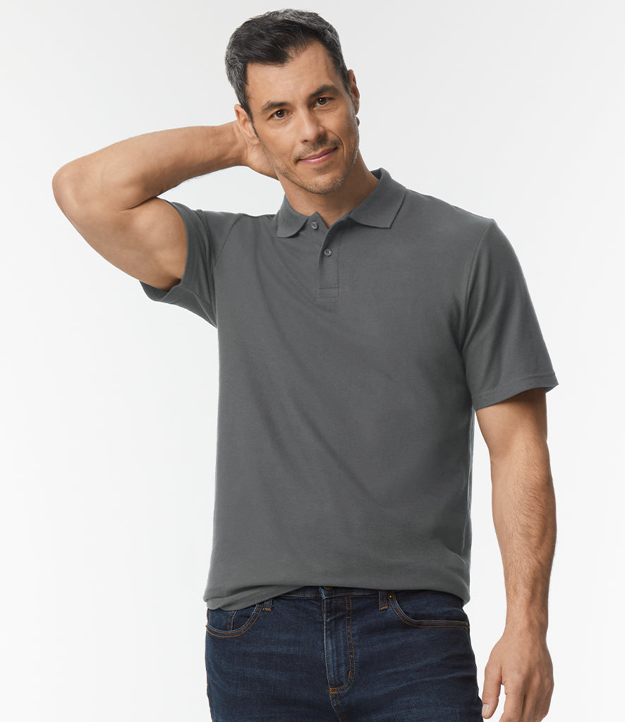 GD35 Gildan SoftStyle® Double Piqué Polo Shirt