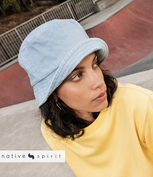 NS020 Native Spirit Organic Faded Bucket Hat