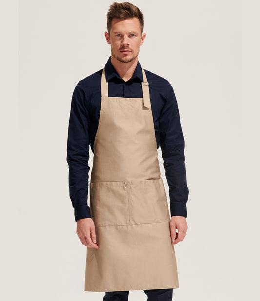 88010 SOL'S Gala Long Bib Apron