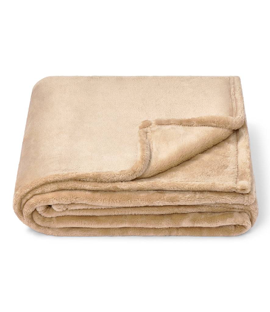 BH001 Brand Lab Large Plush Fleece Blanket