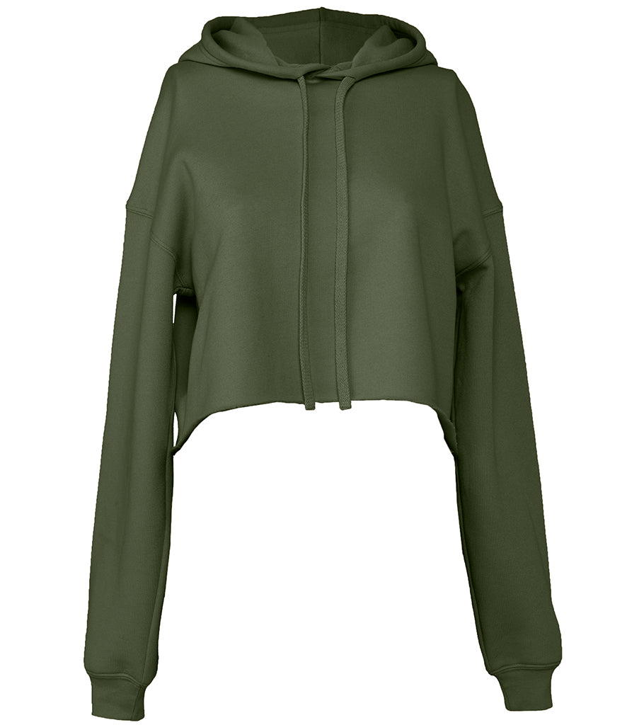 BL7502 (7502) Bella Ladies Cropped Hoodie