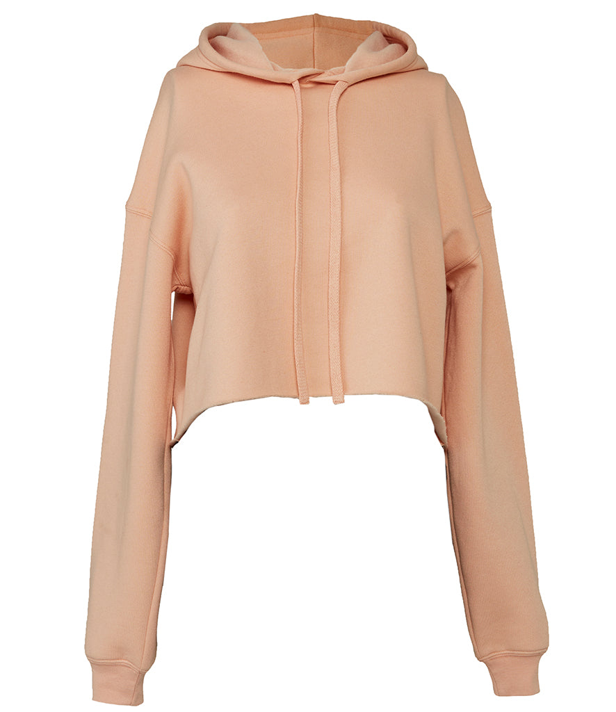 BL7502 (7502) Bella Ladies Cropped Hoodie