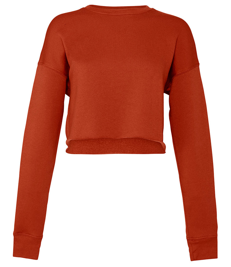 BL7503 (7503) Bella Ladies Cropped Sweatshirt