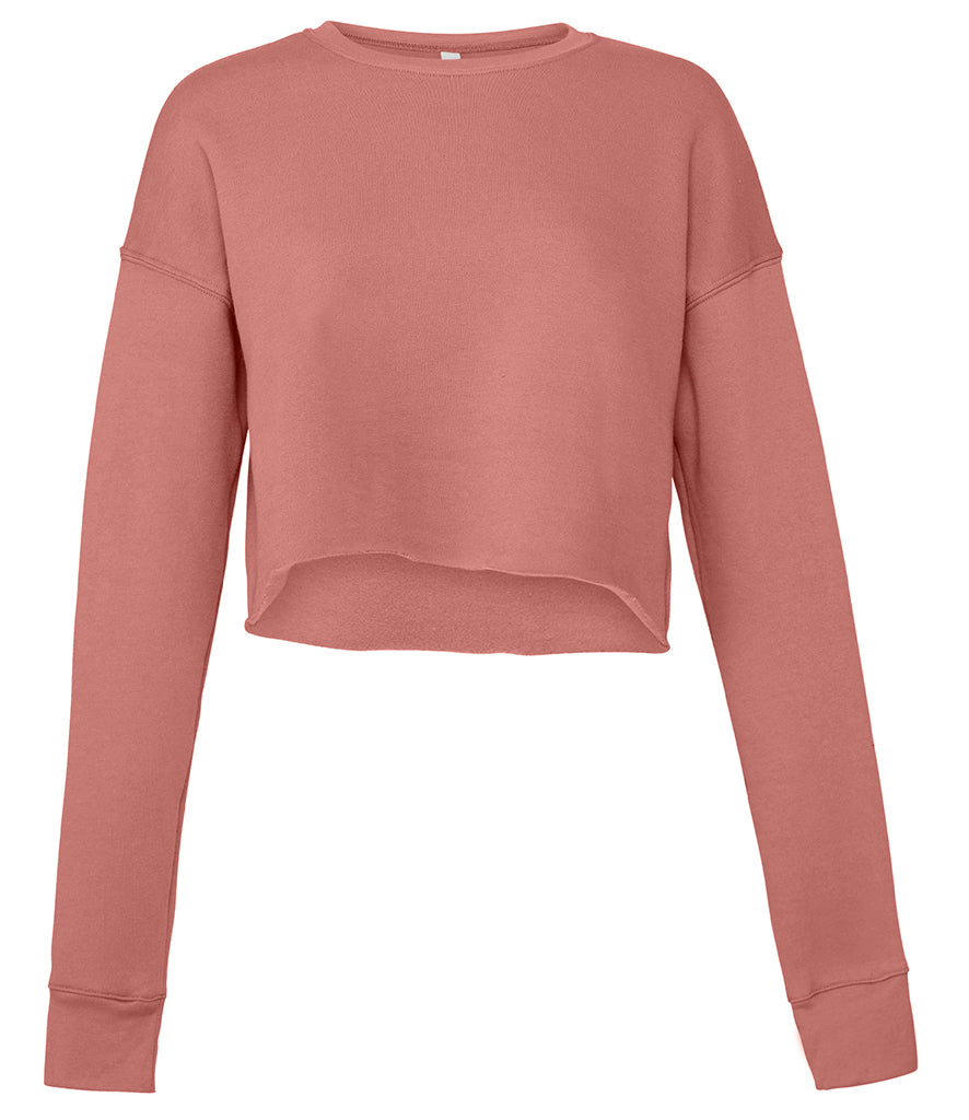 BL7503 (7503) Bella Ladies Cropped Sweatshirt