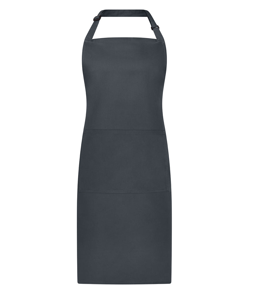 BR501 Brand Lab Adjustable Bib Pocket Apron