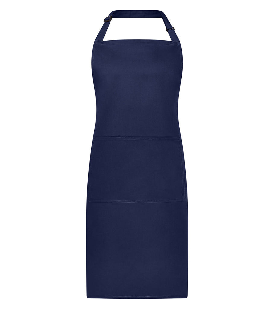 BR501 Brand Lab Adjustable Bib Pocket Apron