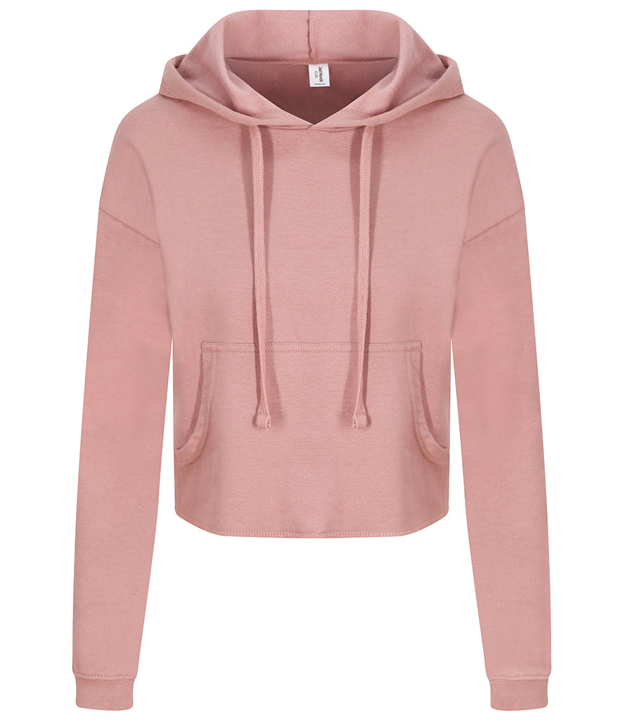 JH016 AWDis Ladies Cropped Hoodie