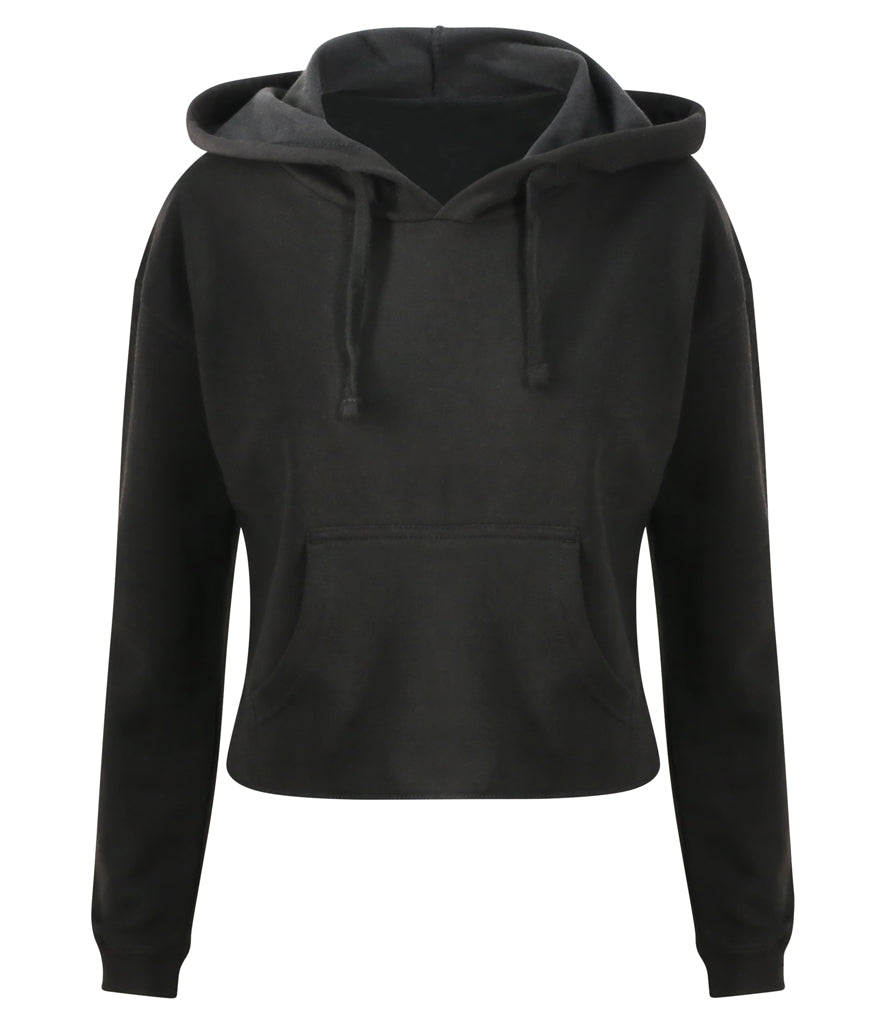 JH016 AWDis Ladies Cropped Hoodie