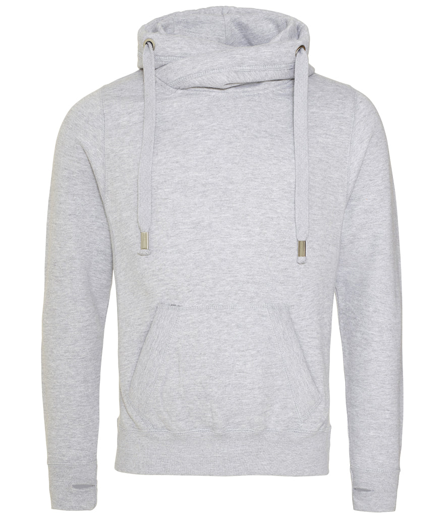 JH021 AWDis Cross Neck Hoodie