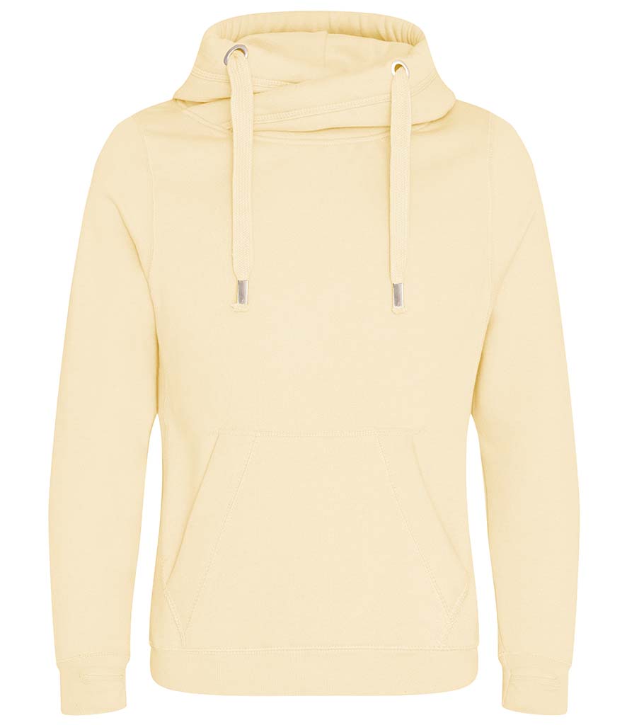 JH021 AWDis Cross Neck Hoodie