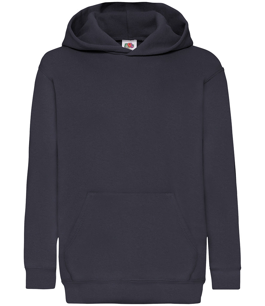 SS14B (620430) Fruit of the Loom Kids Classic Hooded Sweatshirt