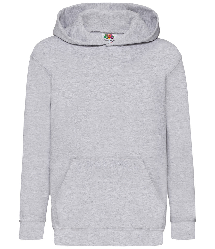 SS14B (620430) Fruit of the Loom Kids Classic Hooded Sweatshirt