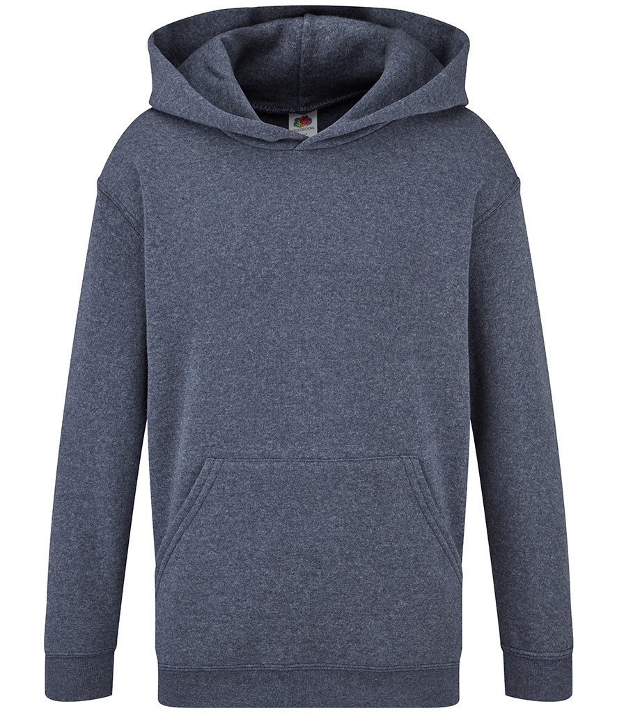 SS14B (620430) Fruit of the Loom Kids Classic Hooded Sweatshirt