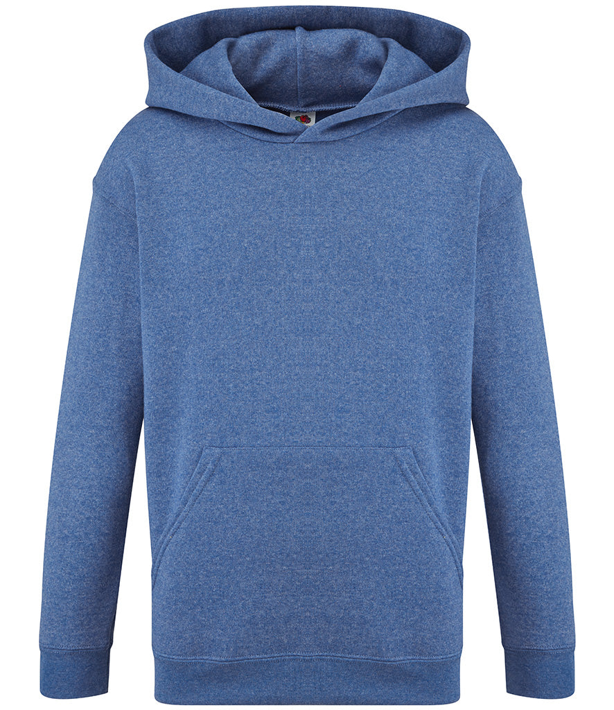 SS14B (620430) Fruit of the Loom Kids Classic Hooded Sweatshirt