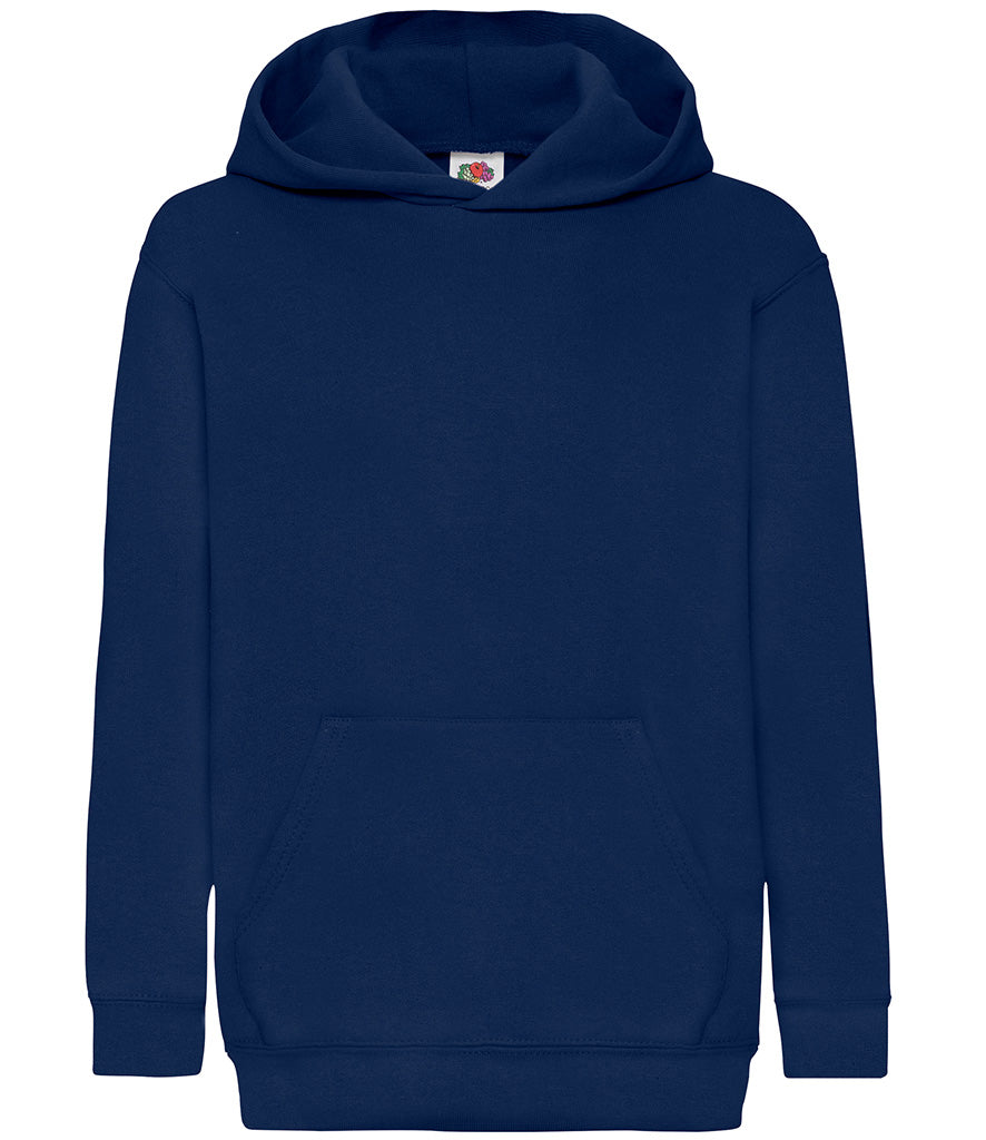 SS14B (620430) Fruit of the Loom Kids Classic Hooded Sweatshirt