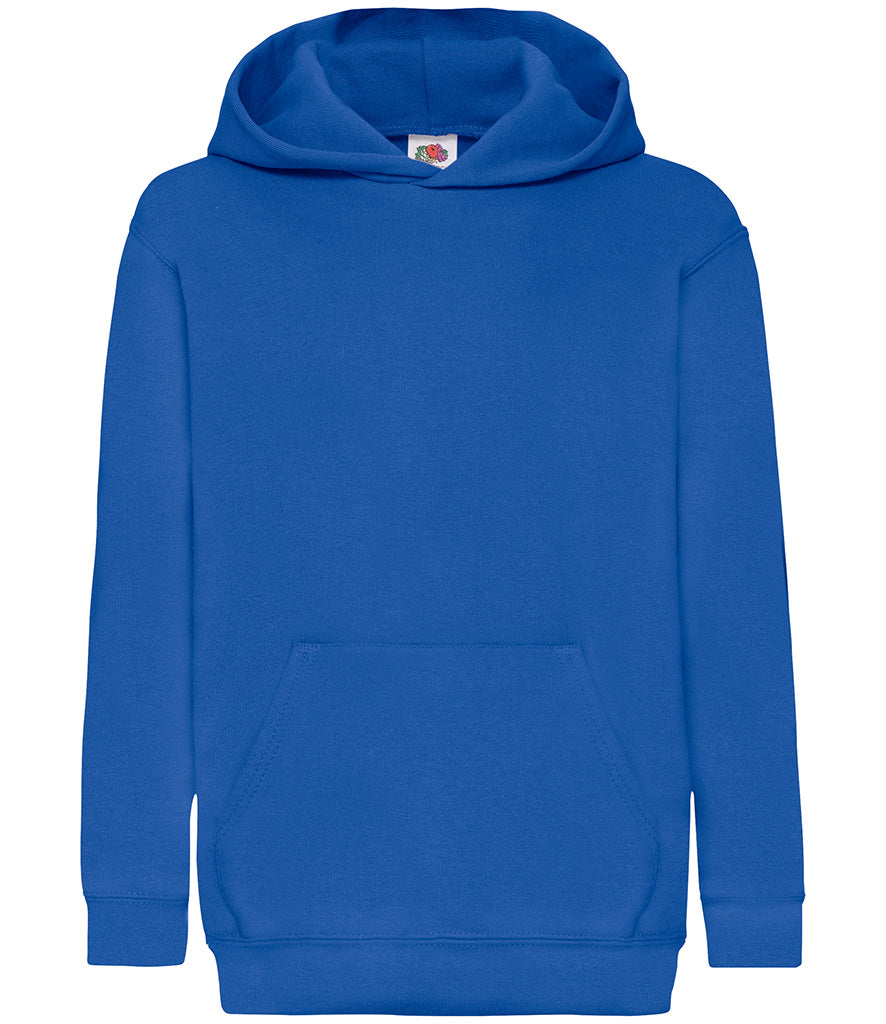 SS14B (620430) Fruit of the Loom Kids Classic Hooded Sweatshirt