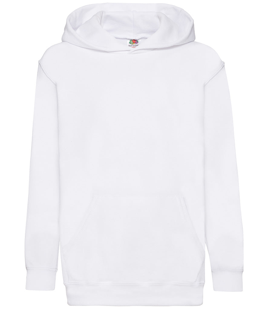 SS14B (620430) Fruit of the Loom Kids Classic Hooded Sweatshirt