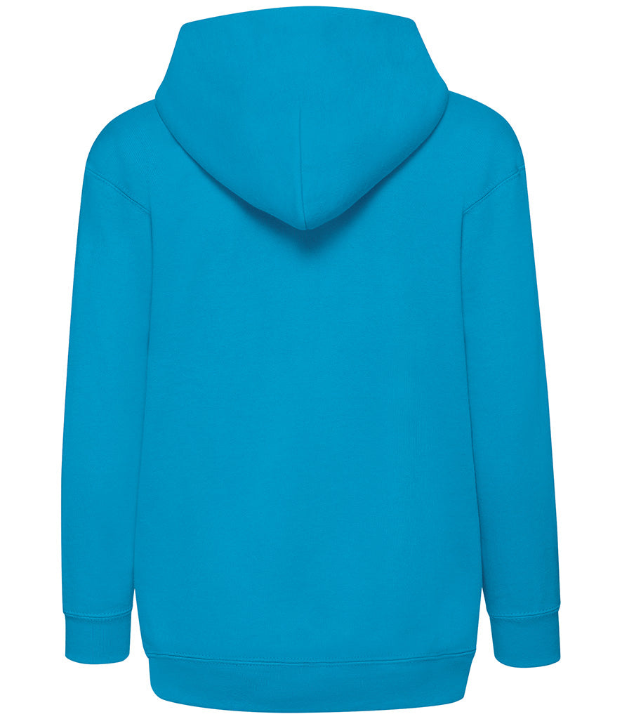 SS16B (620450) Fruit of the Loom Kids Classic Zip Hooded Sweatshirt