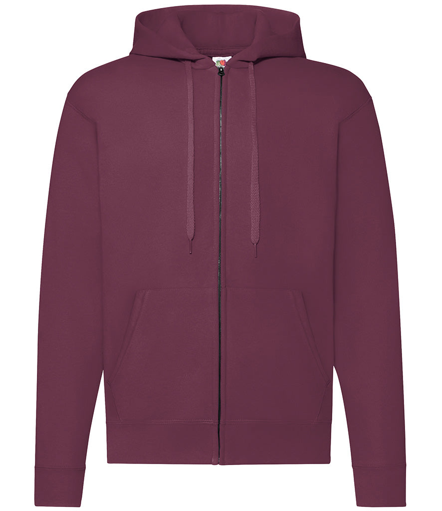 SS16 (620620) Fruit of the Loom Classic Zip Hooded Sweatshirt