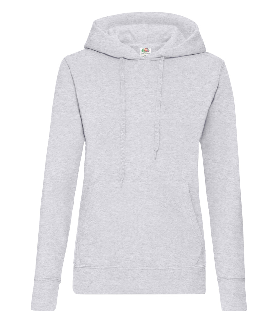 SS801 (620380) Fruit of the Loom Classic Lady Fit Hooded Sweatshirt