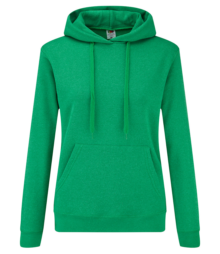 SS801 (620380) Fruit of the Loom Classic Lady Fit Hooded Sweatshirt