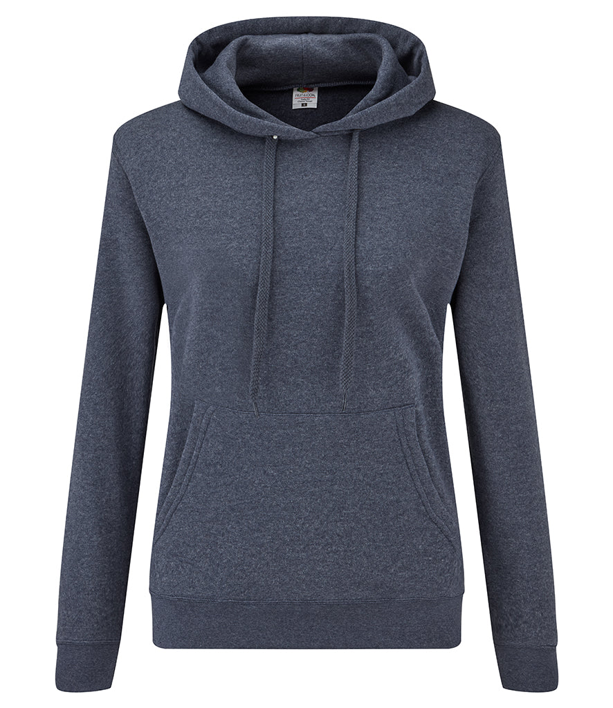 SS801 (620380) Fruit of the Loom Classic Lady Fit Hooded Sweatshirt